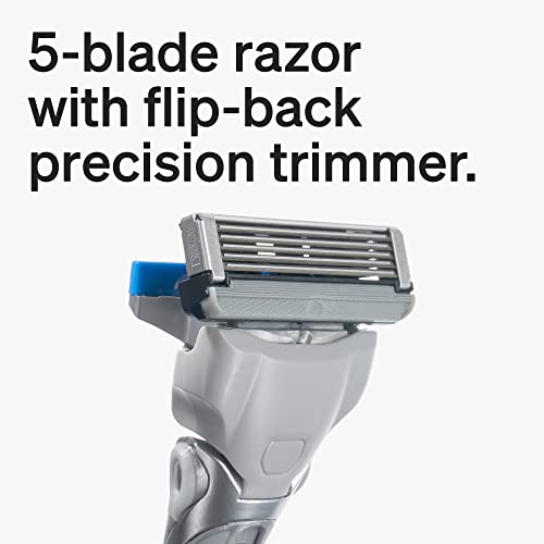 Schick Hydro 5 Sense Hydrate Razors for Men With 1 Razor Handle and 17 Razor ...