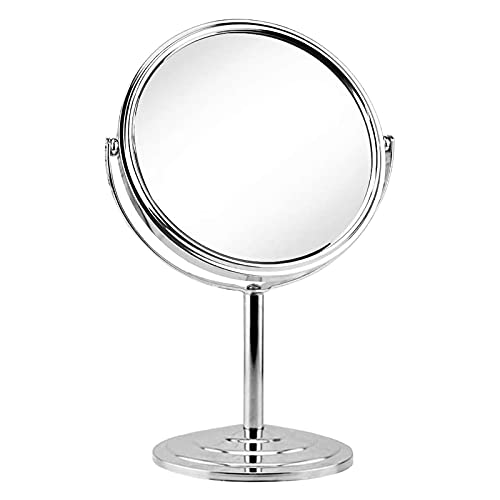 Schliersee Magnifying Vanity Table Mirror Double Sided 7 Inch Swivel 3X Magni...