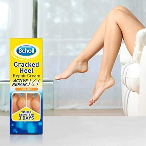 Scholl Cracked Heel Repair Cream Active Repair K+ Visible Results In 3 Days 60ml