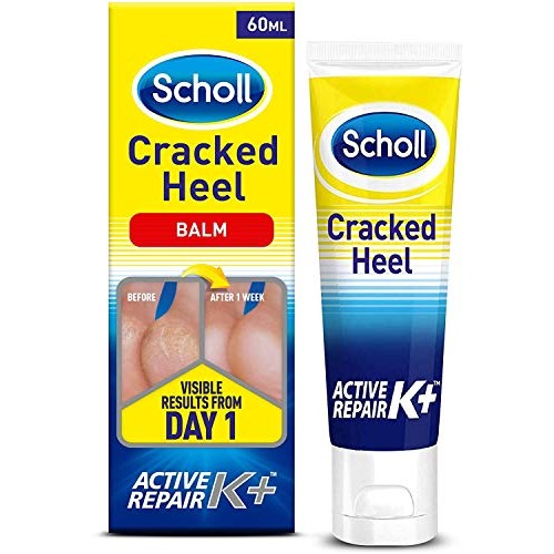 Scholl Cracked Heel Repair Cream Active Repair K+ Visible Results In 3 Days 60ml
