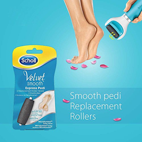 Scholl Velvet Smooth Diamond Pedi Electric Hard Skin Remover Refills X2