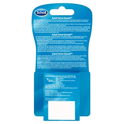 Scholl Velvet Smooth Diamond Pedi Electric Hard Skin Remover Refills X2