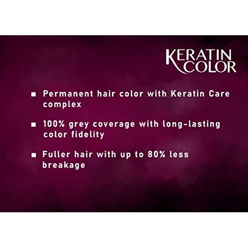 Schwarzkopf Keratin Color Anti-Age Hair Color Cream, 8.0 Medium Blonde (Packa...