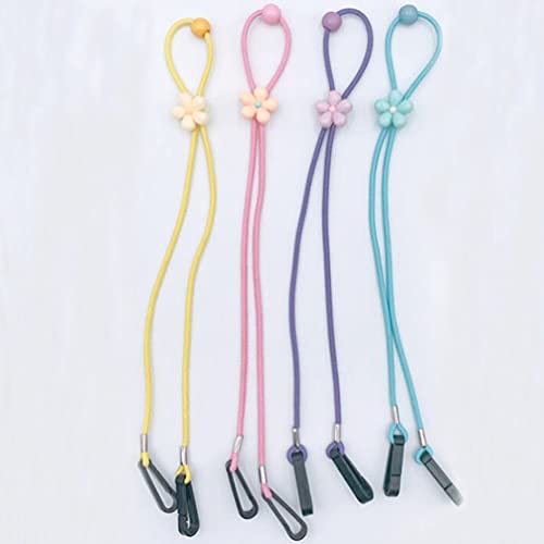 Scicalife Eyeglasses Lanyards Ear Protector Adjustable Lanyard Neck Strap Mou...