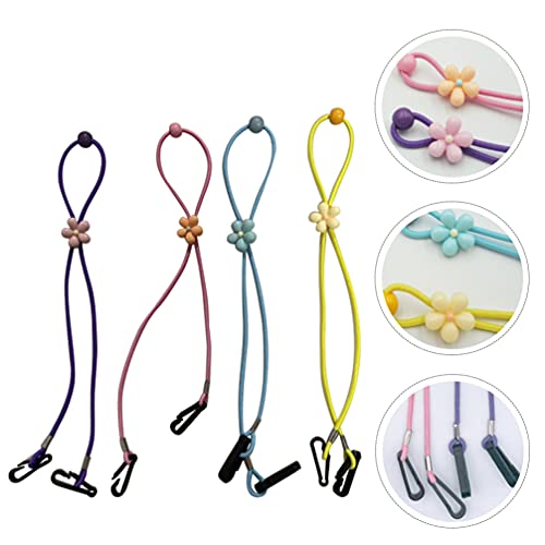 Scicalife Eyeglasses Lanyards Ear Protector Adjustable Lanyard Neck Strap Mou...