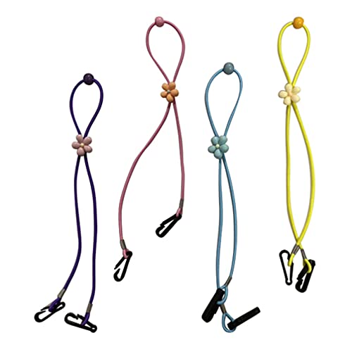 Scicalife Eyeglasses Lanyards Ear Protector Adjustable Lanyard Neck Strap Mou...