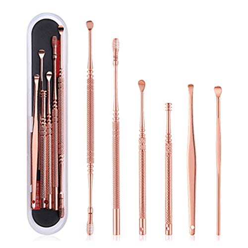 6 Pcs Ear Wax Removal Tool, Scienlodic Ear Wax Removal Kit, Ear Pick Cleaner ...