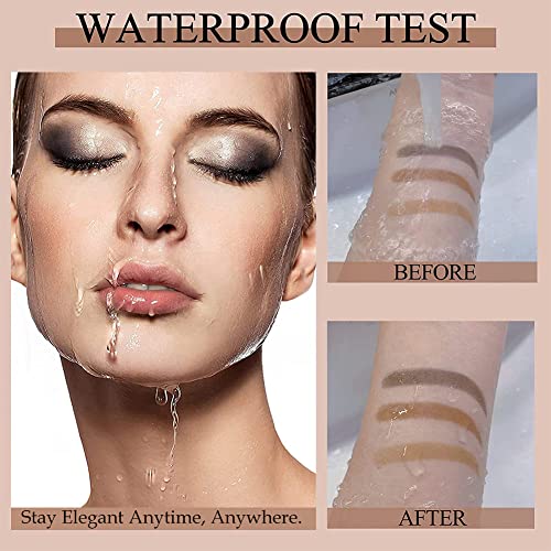 Eyebrow Stamp Stencil Kit, Eyebrow Stamp, Brow Stamp Shaping Kit for Perfect ...