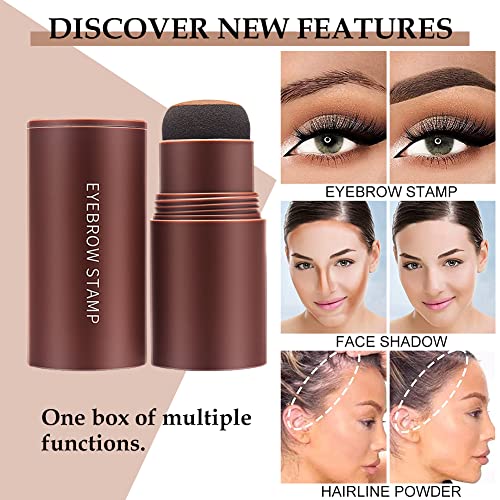 Eyebrow Stamp Stencil Kit, Eyebrow Stamp, Brow Stamp Shaping Kit for Perfect ...