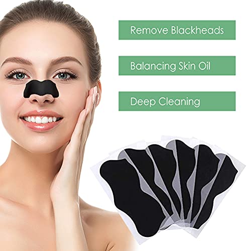 Nose Strips for Blackheads,Pore Strips Nose,Nose Strips,Deep Cleansing Nose P...