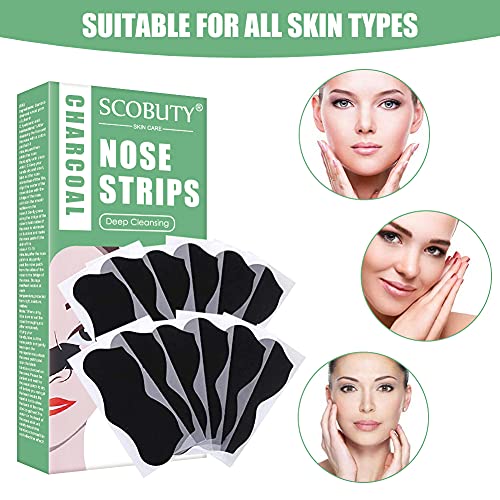Nose Strips for Blackheads,Pore Strips Nose,Nose Strips,Deep Cleansing Nose P...