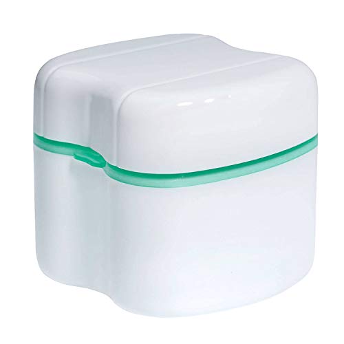 Scotte Denture Case,Dentures Box,Denture Brush Retainer Case,Denture Cups Bat...