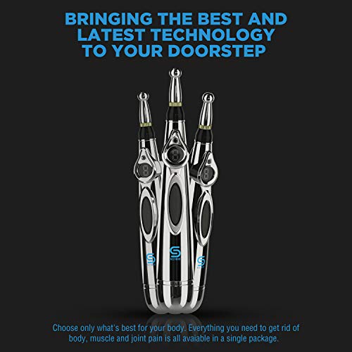 scree 3-in-1 Electronic Acupuncture Pen – Pain Relief Therapy – Muscle Healin...