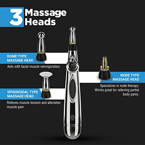 scree 3-in-1 Electronic Acupuncture Pen – Pain Relief Therapy – Muscle Healin...