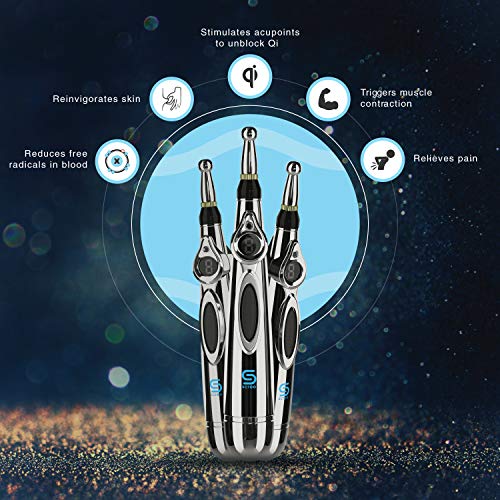 scree 3-in-1 Electronic Acupuncture Pen – Pain Relief Therapy – Muscle Healin...