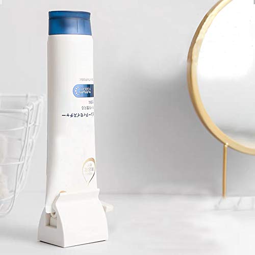 SCStyle Rolling Tube Toothpaste Squeezer Toothpaste Seat Holder Stand