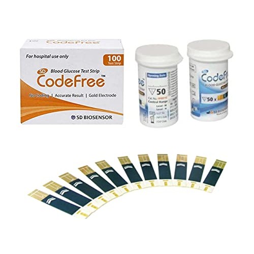 SD Codefree Blood Glucose Test Strips