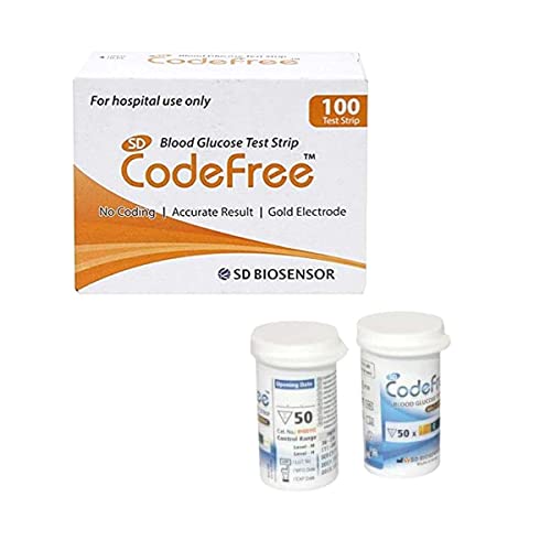 SD Codefree Blood Glucose Test Strips