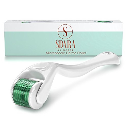 Sdara Skincare Derma Roller for Face - 0.25 mm Microneedling Roller with 540 ...