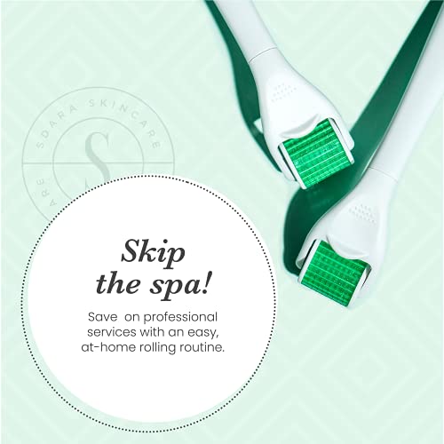 Sdara Skincare Derma Roller Version 2.0-0.25 mm Microneedle Roller for Face w...