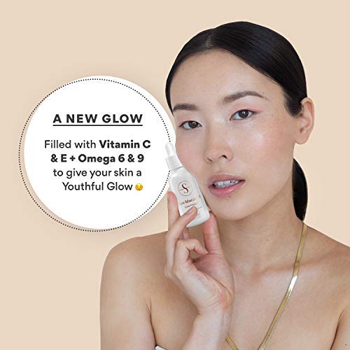 Sdara Skincare Marula Oil for Face – Pure Organic Vegan Facial Serum - Cold P...