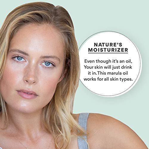 Sdara Skincare Marula Oil for Face – Pure Organic Vegan Facial Serum - Cold P...