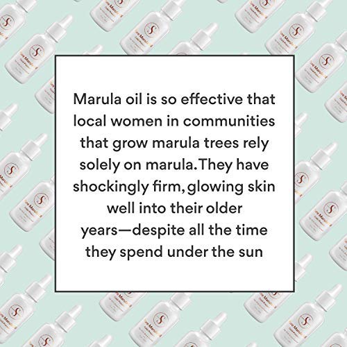 Sdara Skincare Marula Oil for Face – Pure Organic Vegan Facial Serum - Cold P...