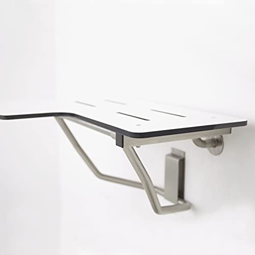 Seachrome Lift-Assist ADA L-Shaped Reversible Bathroom Shower/Bath Transfer, ...