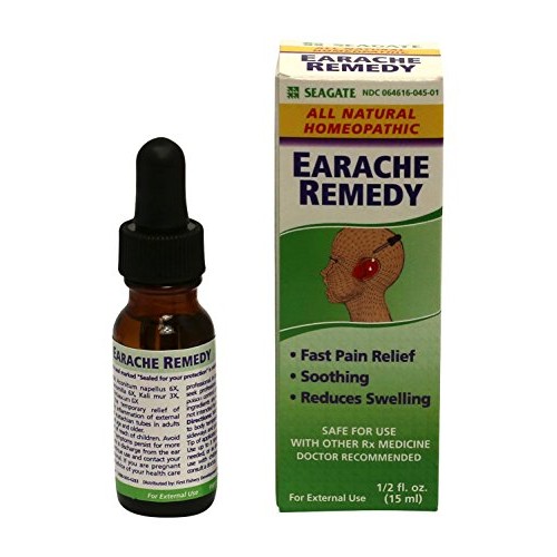Seagate Products Homeopathic Olive Leaf Extract Earache Remedy 0.5 oz (Pack o...