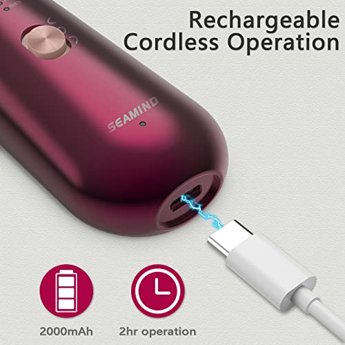 Professional Manicure Pedicure Set, Cordless Electric Nail File Kit, Recharge...