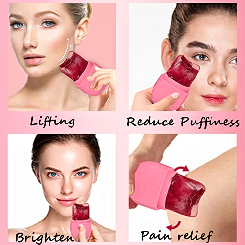 Upgraded Ice Roller For Face, Eyes and Neck, Silicone Ice Facial Roller, Gua ...