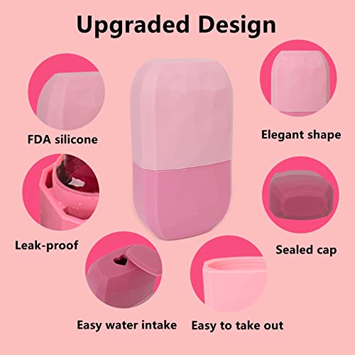 Upgraded Ice Roller For Face, Eyes and Neck, Silicone Ice Facial Roller, Gua ...