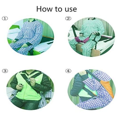 Patient Lift Sling Stair Slide Board, SEAREA Oxford Cloth Cotton Waterproof F...