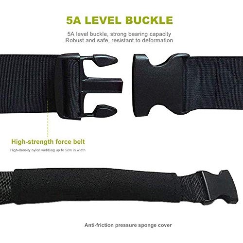 Patient Lift Sling Stair Slide Board, SEAREA Oxford Cloth Cotton Waterproof F...