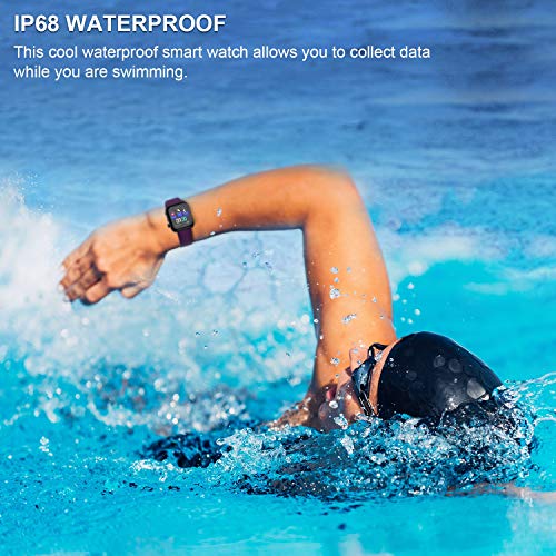 Smart Watch Heart Rate Activity Tracker, SEATANK Blood Oxygen Meter HRV Blood...