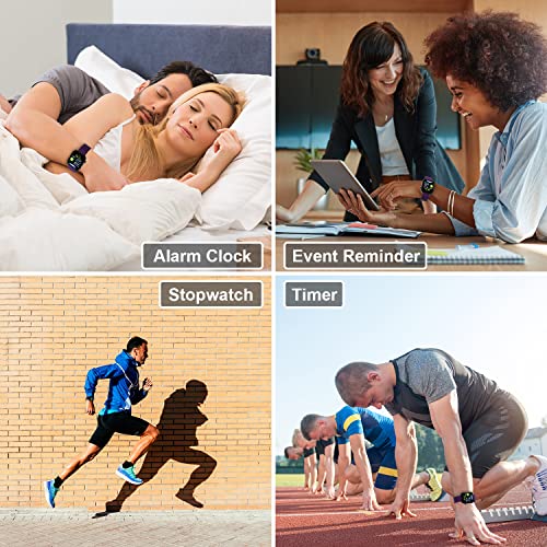 Smart Watch Heart Rate Activity Tracker, SEATANK Blood Oxygen Meter HRV Blood...