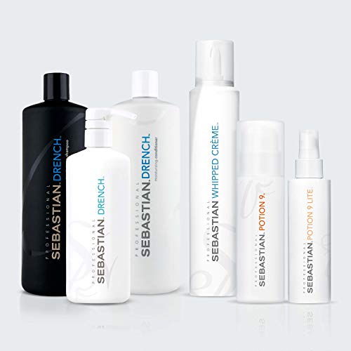 Sebastian Drench Shampoo, Deep Moisturizing Shampoo For Chemically Treated Ha...