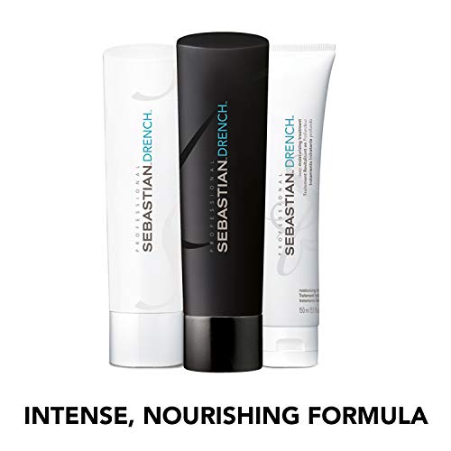 Sebastian Drench Shampoo, Deep Moisturizing Shampoo For Chemically Treated Ha...