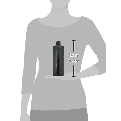 Sebastian Drench Shampoo, Deep Moisturizing Shampoo For Chemically Treated Ha...