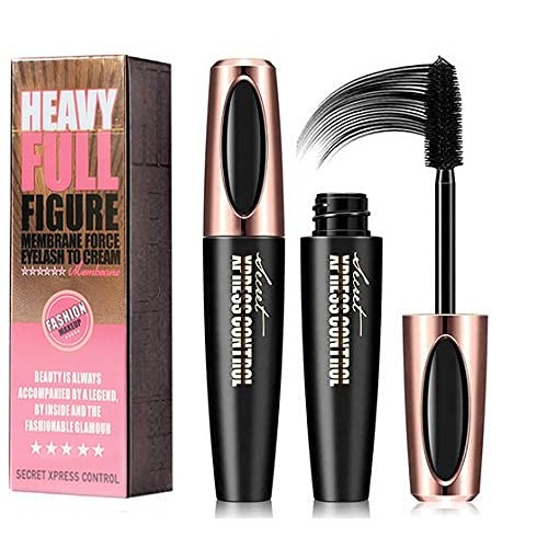 Secret Xpress Control 4D Silk Fiber Lash Mascara, Lengthening and Thick, Long...