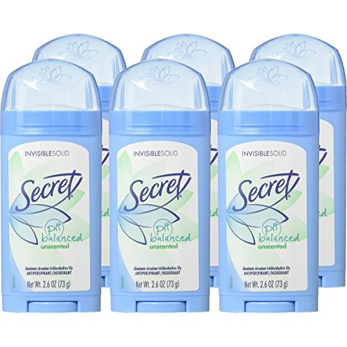 Secret Antiperspirant and Deodorant for Women, Original Unscented, Invisible ...
