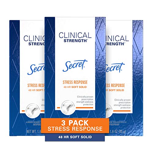 Secret Antiperspirant Clinical Strength Deodorant for Women, Soft Solid, Stre...