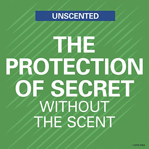 Secret Antiperspirant Deodorant for Women, Unscented, Clear Gel, Outlast Xten...