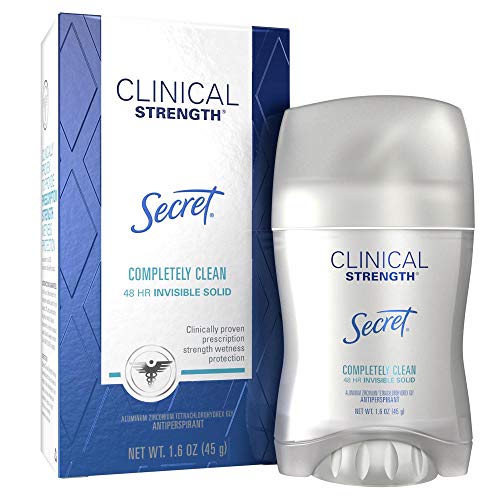 Secret Clinical Strength Antiperspirant and Deodorant for Women Invisible Sol...