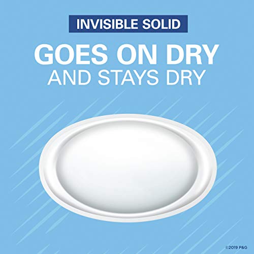 Secret Invisible Solid Antiperspirant and Deodorant, Rose Scent, 2.6 oz