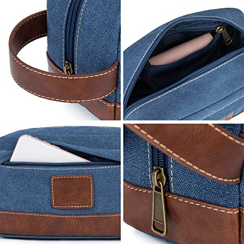 SEEMEROAD Toiletry Bag Canvas for Men / Women Traveling Cosmetic Bag Dopp Kit...