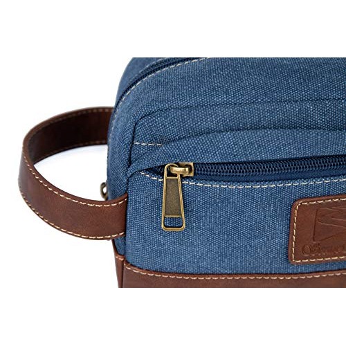 SEEMEROAD Toiletry Bag Canvas for Men / Women Traveling Cosmetic Bag Dopp Kit...