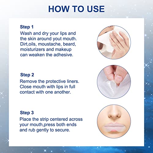 90 Pcs Sleep Strips, Improves Bad Habits Such As Snoring, Sleep Talk, Droolin...