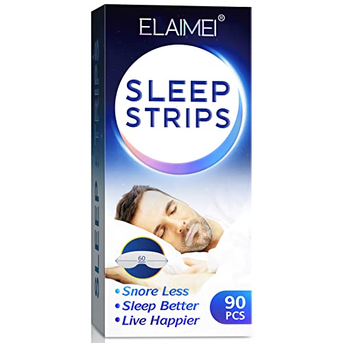 90 Pcs Sleep Strips, Improves Bad Habits Such As Snoring, Sleep Talk, Droolin...