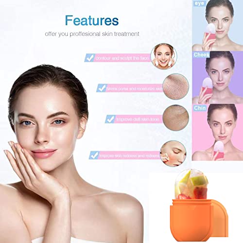 Mini Ice Face Roller Cube for Eye, Neck, Brighten Skin & Enhance Your Natural...